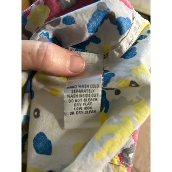 Kenneth Cole New York Men’s Large Button Down Shirt Paint Splatter Print - Picture 6 of 7